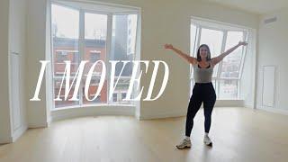 MOVING INTO MY NEW NYC APARTMENT closet tour furniture deliveries + unpacking it ALL