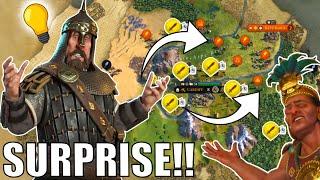 Civ 6  So THIS Is How Varangian Harald Is Played SURPRISE – #2 Deity Norway Civilization VI