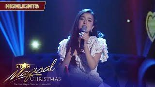 Belle Mariano sings Tanging Dahilan  Star Magical Christmas