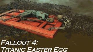 Fallout 4 Far Harbor - Titanic Easter Egg