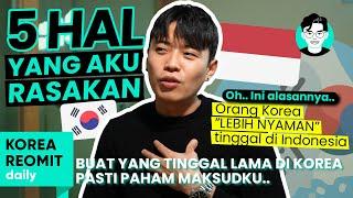 Setelah tinggal lama di Korea.. ini yang tak rasakan.. sisi negatif