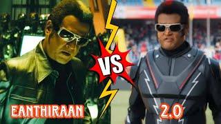 Enthiraan Vs 2.0  Who Is Most Powerful Character  Enthiraan Vs Enthiraan #rajinikanth #enthiraan