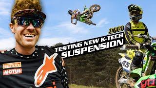 Getting the 350 suspension dialled  Ft. Tommy Searle - Mel Pocock - K-TECH