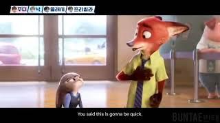 BTS voice actingdubbing Zootopia - Jimin Jin Jungkook and Jhope ver.