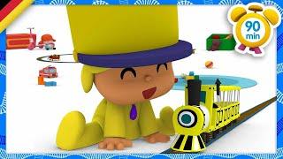  POCOYO DEUTSCH - Die wunderschöne Modellbahn  90 minuten   CARTOONS und SERIEN für KINDER