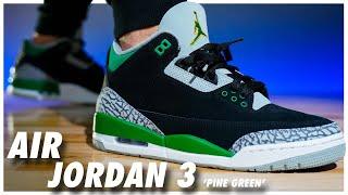 Air Jordan 3 Pine Green