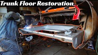 Restoring the Trunk Floor on a 1967 Mustang