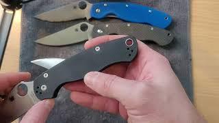 Рукоять Spyderco Military против Spyderco Paramilitary 2  Что выбрать?В чем главная соль? Мое имхо