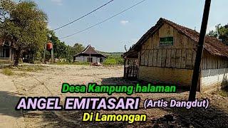 Desa Kampung halaman Bu lurah Angel Emitasari Vokalis Dangdut di Kedung kumpul Lamongan Jawa Timur.