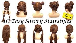 10種簡單快速兒童俏皮可愛小朋友編髮綁法教學10 Simple Quick and Easy Hairstyles of Child  Sherry