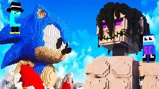 We Smashed Sonic and the Attack Titan Together and Broke Everything in Teardown Multiplayer