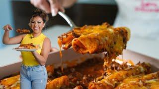 My Go To TEX-MEX BEEFY ENCHILADAS Fast & Easy Enchilada Recipe