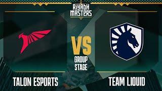 TALON vs. Team Liquid  Riyadh Masters 2023 – Day 6 – Group Stage