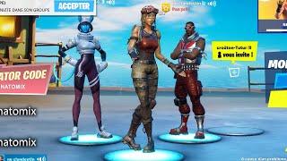 Je troll des enfant riche avec mon skin rare sur fortnite