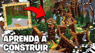 Como CONSTRUIR UMA VILA NÓRDICA INTEIRA no MINECRAFT  Dicas de Construção