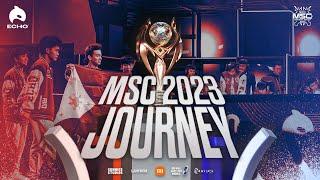 The MSC 2023 Journey
