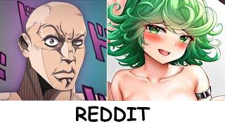 Tatsumaki VS Reddit the rock reaction meme