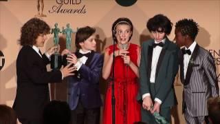 Stranger Things - SAG Awards 2017 - Full Backstage Interview