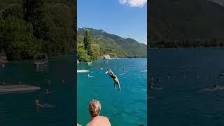 Summer Vibes at Lake Annecy #shorts #livingthealps #annecy #subscribe #yputubeshorts #grenoble