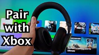 How to Connect Xbox Wireless Headset to Xbox Series X  S  One