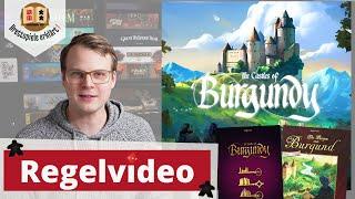 Die Burgen von BurgundThe Castles of Burgundy einfach erklärt Regelerklärung - Aufbau - Anleitung