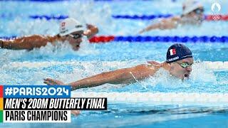 Mens 200m Butterfly Final ‍️  Paris Champions