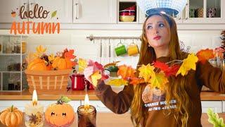 غيرت ديكور المطبخ بتكاليف بسيطةخريف2024  جولة في مطبخي قبل وبعدAutumn kitchen VLOGنالين واليكس