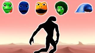 Anti-Patila Wrong Heads Patila and Dame tu Cosita - Anti-Patila Challenge Shadow Head Game Dance