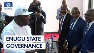 Enugu State Governor-Elect Visits Governor Ifeanyi Ugwuanyi