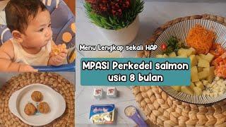 MPASI PERKEDEL SALMON I MPASI FINGER FOOD I RESEP MPASI ANTI GTM