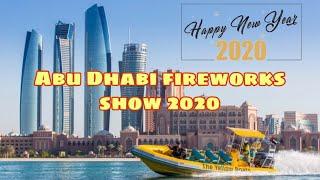 Abu Dhabi Fireworks show  Happy new year 2020