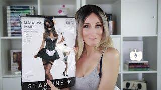 Starline S2183 Seductive Maid Womens Halloween Costume Unboxing Try On Review