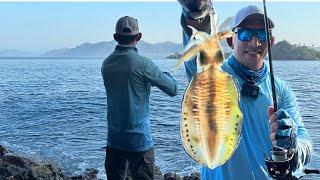 TANDA-TANDA SPOT BANYAK CUMI DAN SOTONG ULTRALIGHT FISHING