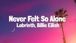 Labrinth - Never Felt So Alone ft Billie Eilish Lyrics