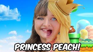 TRANSFORMING INTO PRINCESS PEACH **BAD IDEA**