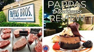 Pappas Bros Steakhouse Restaurant Review  Perfect for a Valentines Date or Special Occasion
