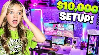 13 YEAR OLDS NEW GAMING PC SETUP TOUR $10000