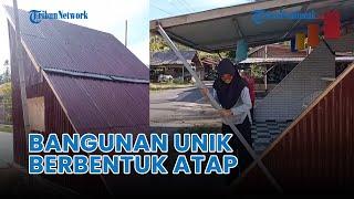 ®️  Bangunan Unik dan Aneh Berbentuk Atap Ternyata Warung Makan