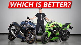 Kawasaki Ninja 400 vs ZX4-RR - Street Comparison