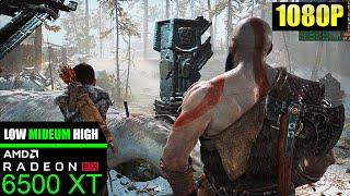 RX 6500 XT  God of War - 1080p - LOW MEDIUM HIGH