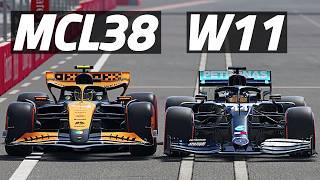 Is The Mclaren MCL38 FASTER Than The Mercedes W11?