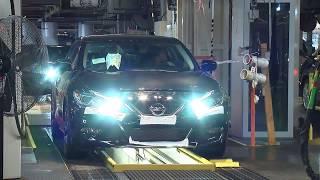 Nissan Maxima Production  Car Factory Production Line