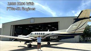 King Air B200 With PT6a-52 Engines REVIEW