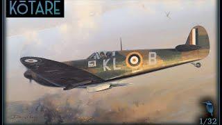 KOTARE 132 Spitfire Mk.Ia Mid Review excellent kit