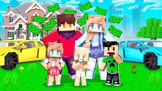 I Went From HOMELESS to RICH in Minecraft