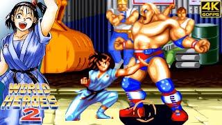 World Heroes 2 - Ryoko Arcade  1993 4K 60FPS