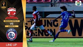 Madura United FC vs Arema FC  Line Up & Kick Off Piala Presiden 2024