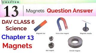 DAV Class 6 Science Chapter 13 Magnets Question Answer DAV Public School Chapter 13 Science