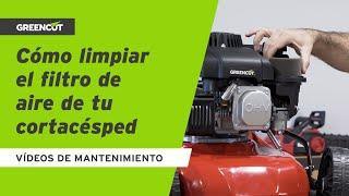  ¿CÓMO limpiar el FILTRO de AIRE de tu CORTACÉSPED?