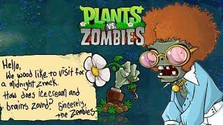 Letter  Level 2-10 END OF NIGHT  Plants vs Zombies